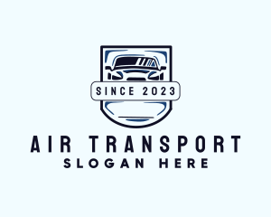 Shield Car Transportation logo design