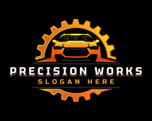 Gear Car Detailing logo design