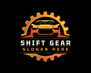 Gear Car Detailing logo design