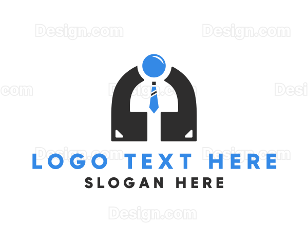 Businessman Necktie Quotation Logo