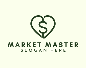 Dollar Heart Currency logo