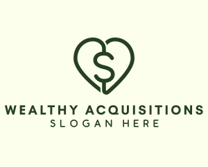 Dollar Heart Currency logo