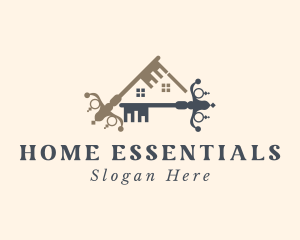 Home Key Realtor logo design