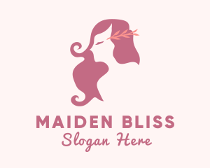 Wellness Spa Lady logo design