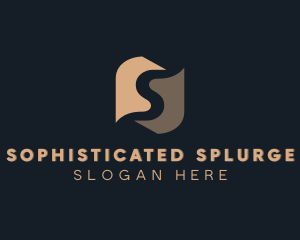 Paper Publishing Letter S logo design