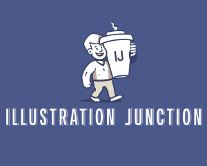 Coffee Cup Barista  logo