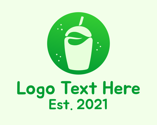 Smoothie logo example 3