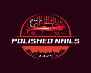 Automotive Car Polishing logo design