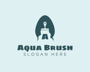 Painting Paint Brush  logo design