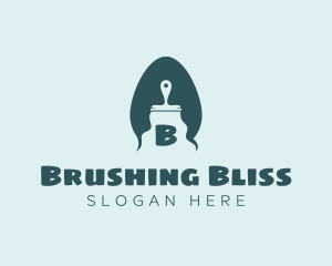 Painting Paint Brush  logo design