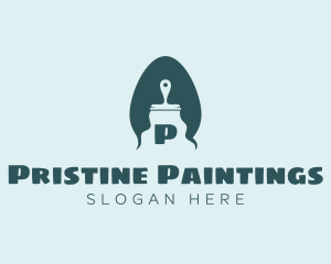 Painting Paint Brush  logo design