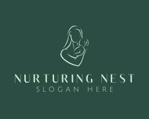 Maternity Mother Childcare logo design