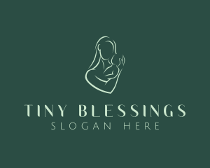 Maternity Mother Childcare logo design