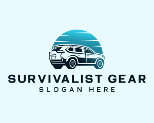 SUV Car Vehicle Logo