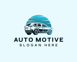 SUV Car Vehicle logo design