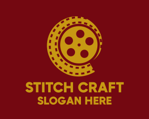 Filmstrip Reel Shell Logo