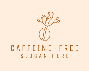 Minimalist Coffee Farmer  logo design