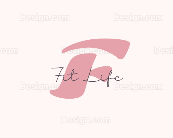 Stylish Feminine Brand Logo