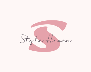 Stylish Feminine Brand Logo