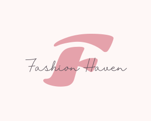 Stylish Feminine Fashion logo design