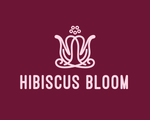 Feminine Flower Boutique logo design