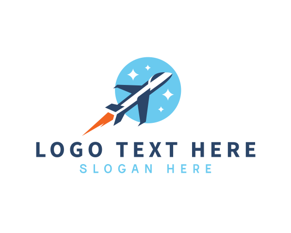 Plane logo example 1