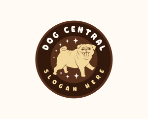 Happy Pet Dog logo design