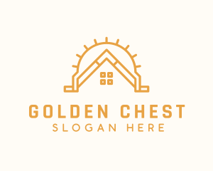 Golden Sun Roofing logo design