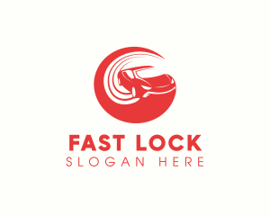 Fast Car Racing logo design