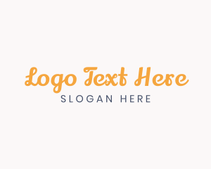 Generic Cursive Wordmark logo