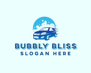 Auto Carwash Cleaning  logo design