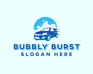 Auto Carwash Cleaning  logo design