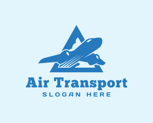 Transport Business Aeronautics logo design