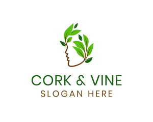 Human Vine Mental Care logo design