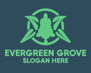 Eco Tree Leaf  logo