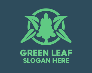 Eco Tree Leaf  logo