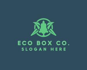 Nature Eco Tree  logo design