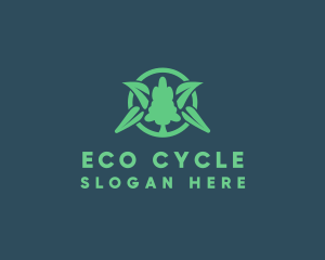 Nature Eco Tree  logo design