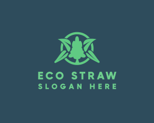 Nature Eco Tree  logo design