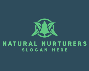 Nature Eco Tree  logo design