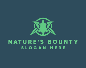 Nature Eco Tree  logo design