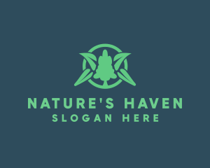 Nature Eco Tree  logo design