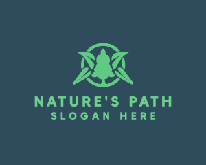 Nature Eco Tree  logo design