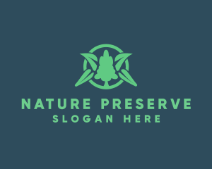 Nature Eco Tree  logo design