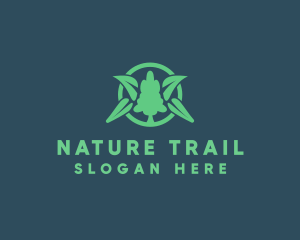 Nature Eco Tree  logo design