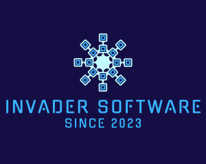 Software Cyber Startup logo design