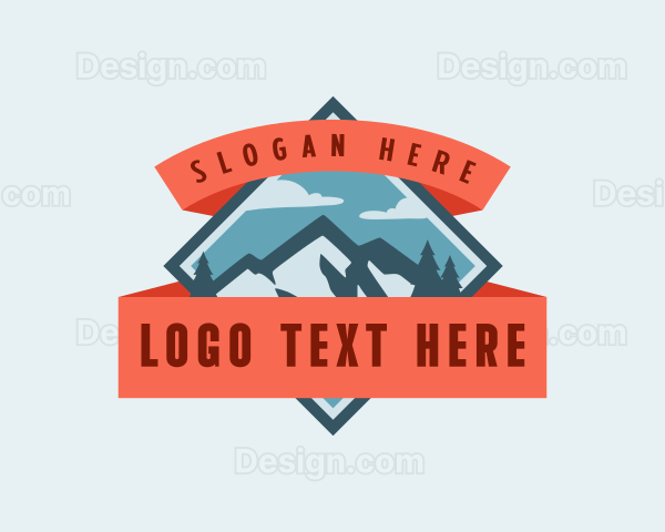 Mountain Outdoor Adventure Logo