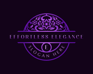 Floral Decoration Boutique logo design