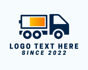 Minimalist - Automotive Battery Truck logo design