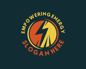 Lightning Power Energy logo design